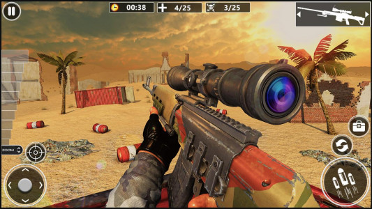 اسکرین شات بازی Sniper Ghost Gun Shooter Games 1