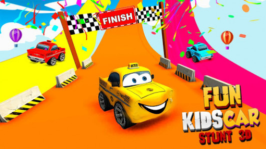 اسکرین شات بازی Fun Kids Car Stunts 3D 2020: Best Car Games 7
