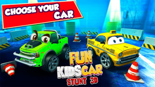 اسکرین شات بازی Fun Kids Car Stunts 3D 2020: Best Car Games 4