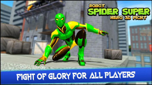 اسکرین شات بازی Robot spider Super Hero Fight- 3D Robot Battle 7