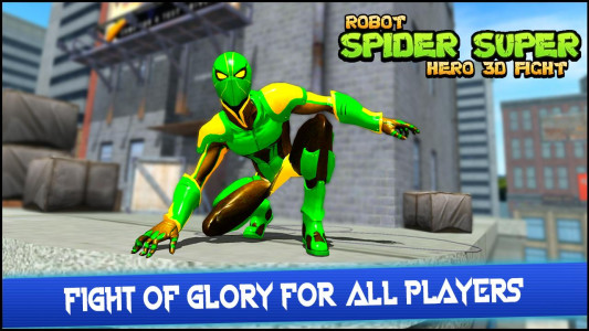 اسکرین شات بازی Spiderhero Robot Fighter 3D 2