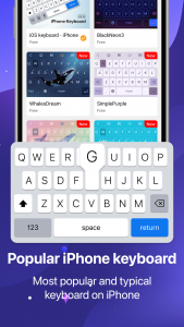 اسکرین شات برنامه Keyboard iOS 16 - Emojis 1