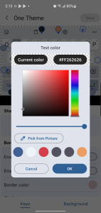 اسکرین شات 4 برنامه Keys Cafe - Make your keyboard