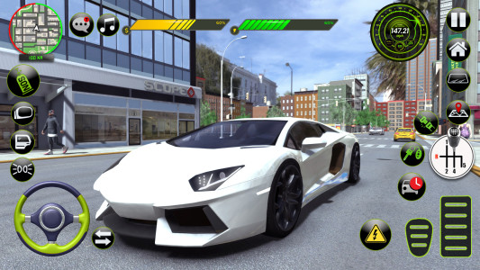اسکرین شات 3 بازی Car Game Simulator Racing Car