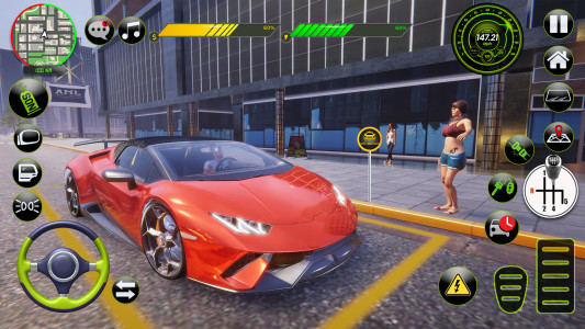 اسکرین شات 7 بازی Car Game Simulator Racing Car