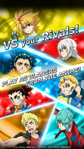 اسکرین شات بازی Beyblade Burst Rivals 3