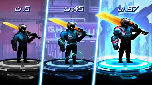 اسکرین شات بازی Cyber Fighter: Offline Fantasy 3