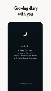 اسکرین شات برنامه Luna diary:written on the Moon 6