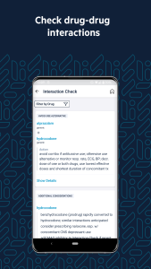 اسکرین شات 5 برنامه epocrates: Drug Checker App