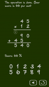 اسکرین شات برنامه Math: Long Multiplication 5