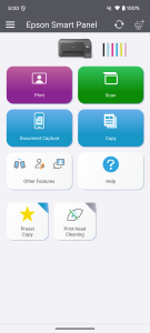 اسکرین شات 2 برنامه Epson Smart Panel