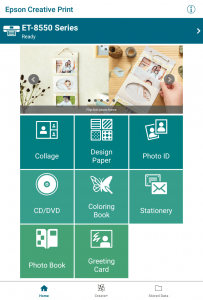 اسکرین شات 1 برنامه Epson Creative Print