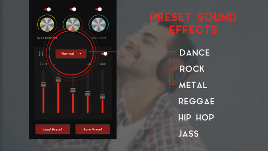 اسکرین شات 3 برنامه Equalizer For Bluetooth
