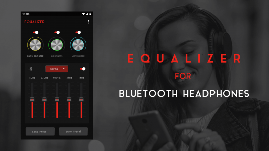 اسکرین شات برنامه Equalizer For Bluetooth Headph 1