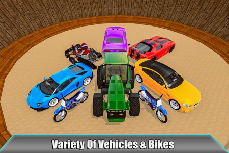 اسکرین شات برنامه Well of Death Stunts: Car Bike 8