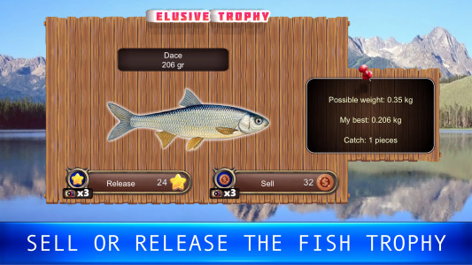 اسکرین شات بازی Fish rain: sport fishing 2