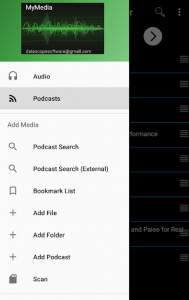 اسکرین شات برنامه Podcast  Player & Audio Book Player 4