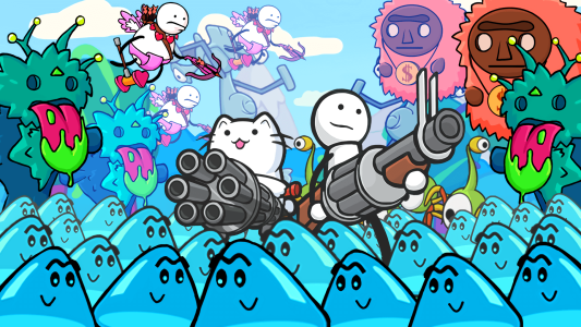 اسکرین شات 7 بازی One Gun Stickman offline games