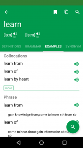 اسکرین شات برنامه Erudite Dictionary Translator 5