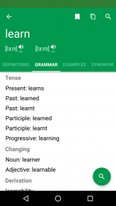 اسکرین شات 4 برنامه Erudite Dictionary Translator
