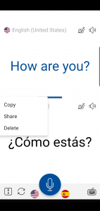 اسکرین شات برنامه Instant Voice Translate 5
