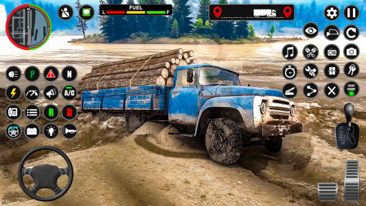 اسکرین شات 6 بازی 4x4 Truck driving offroad 2023