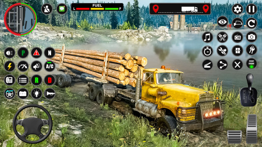 اسکرین شات 2 بازی 4x4 Truck driving offroad 2023