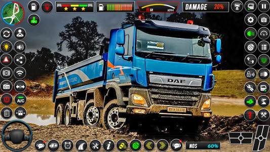 اسکرین شات 5 بازی Offroad Mud Truck Driving Game