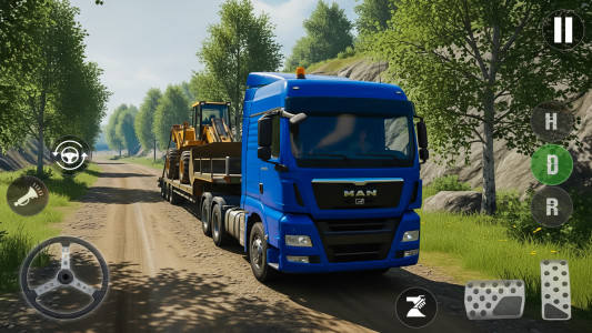 اسکرین شات 2 بازی Offroad Mud Truck Driving Game