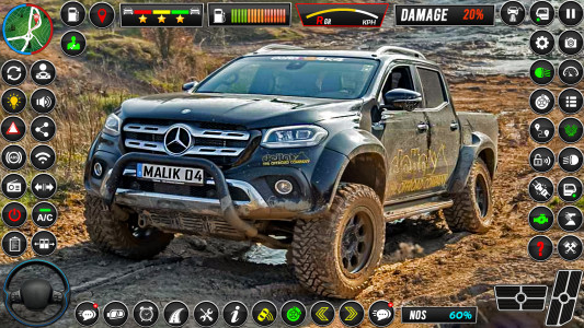 اسکرین شات 4 بازی Offroad Mud Truck Driving Game