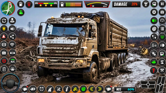 اسکرین شات 1 بازی Offroad Mud Truck Driving Game