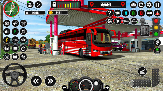 اسکرین شات 5 بازی Euro Bus Simulator Bus Games