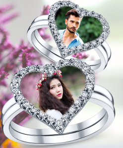 اسکرین شات برنامه Lovely Ring Photo Frames 5