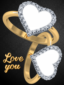 اسکرین شات برنامه Lovely Ring Photo Frames 8