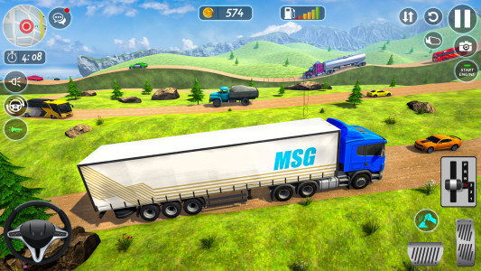 اسکرین شات 1 بازی Truck Games Driving Simulator