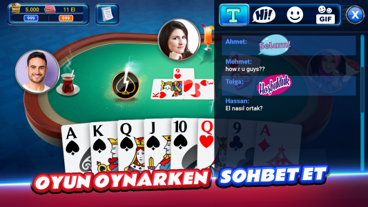 اسکرین شات 5 بازی Batak Club - Play Batak Online