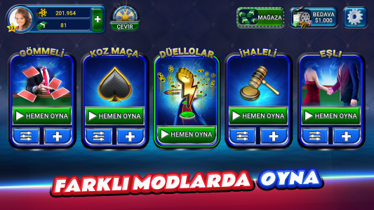 اسکرین شات 7 بازی Batak Club - Play Batak Online