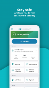 اسکرین شات برنامه ESET Mobile Security Antivirus 7