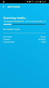اسکرین شات برنامه ESET Mobile Security Orange 2