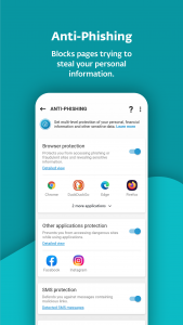 اسکرین شات 2 برنامه ESET Mobile Security Orange