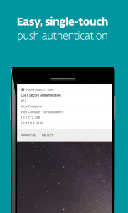 اسکرین شات 3 برنامه ESET Secure Authentication