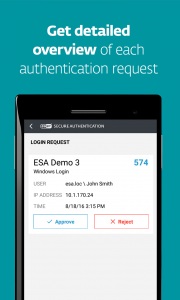 اسکرین شات 4 برنامه ESET Secure Authentication