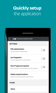 اسکرین شات 7 برنامه ESET Secure Authentication