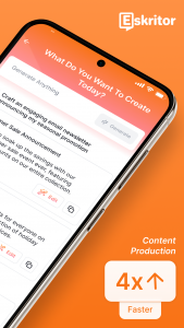 اسکرین شات 3 برنامه Eskritor: AI Writing Assistant