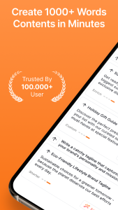 اسکرین شات 2 برنامه Eskritor: AI Writing Assistant