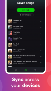 اسکرین شات برنامه eSound: MP3 Music Player App 7