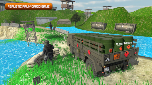 اسکرین شات بازی Army Truck Driving 2020: Cargo Transport Game 2