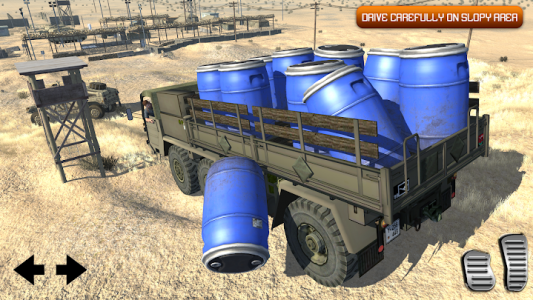 اسکرین شات بازی Army Truck Driving 2020: Cargo Transport Game 4