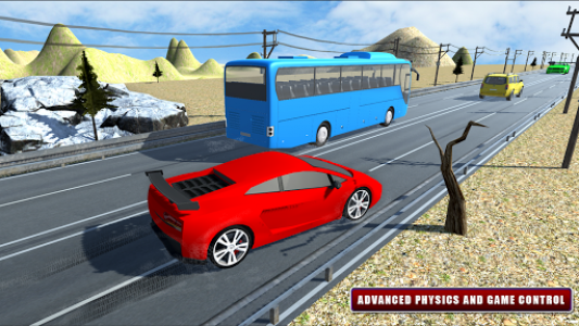 اسکرین شات برنامه Car Racing 3D Endless Simulation 3