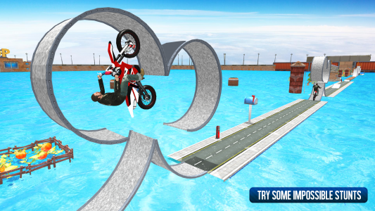 اسکرین شات برنامه Bike Stunt Racing Game 2